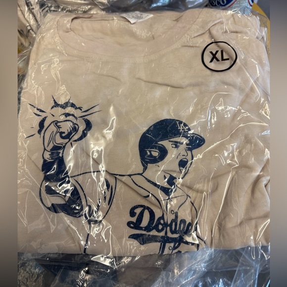 Shohei Dodger Giveaway Tshirt XL  NEW Currentky at game - Picture 1 of 4